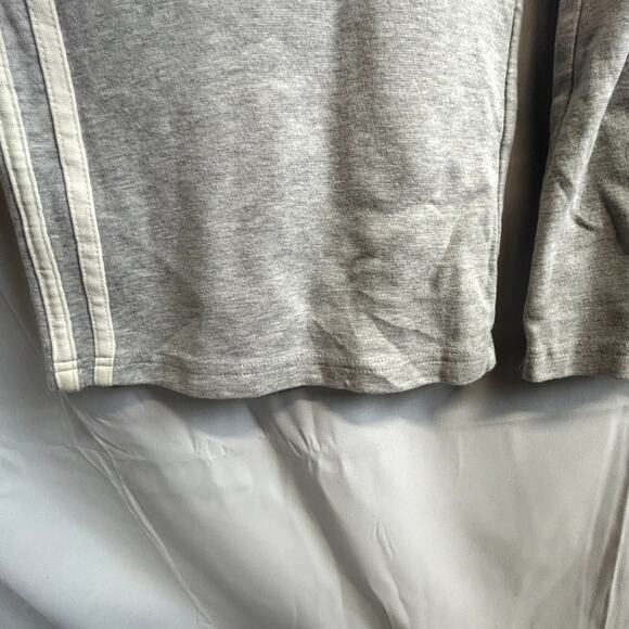 No Boundaries Stretch Jogging Pants Large Juniors 11/13 gray white stripe - Picture 3 of 7